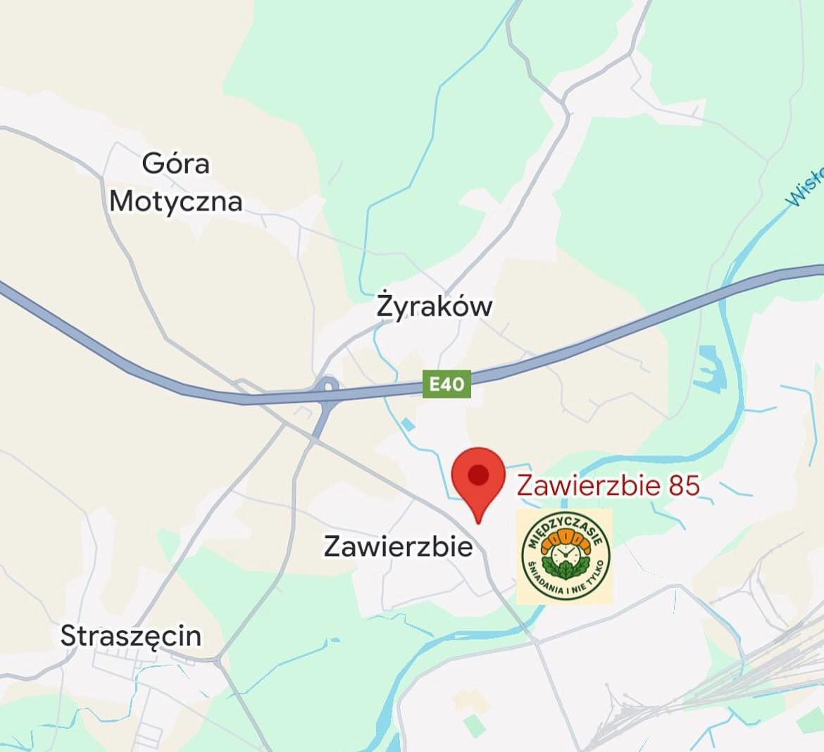 Mapa dojazdu